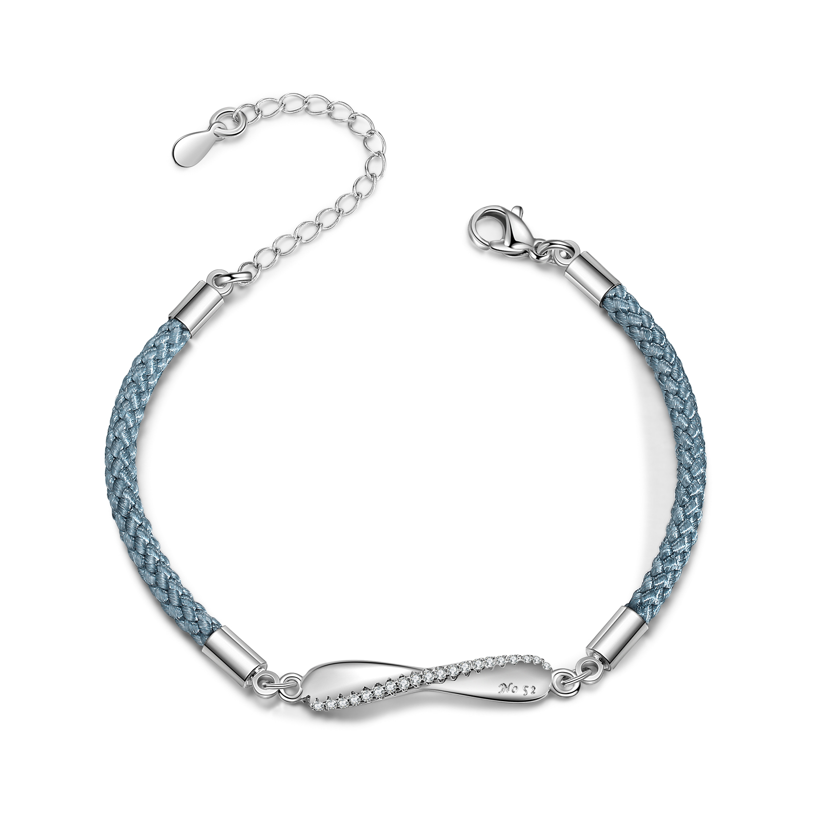 Personalised Braided Couple Bracelet Gifts For Her or Him-Jessemade AU