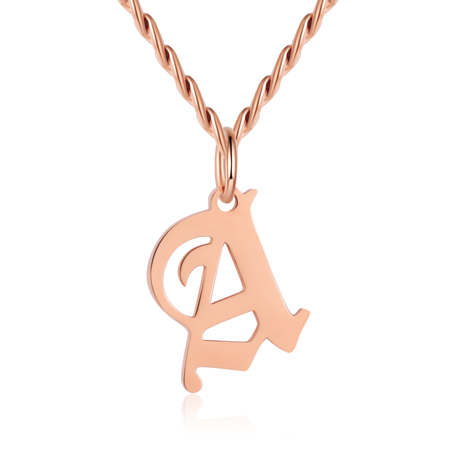 Personalised Letter Necklace Classic Jewelry Gift For Her-Jessemade AU