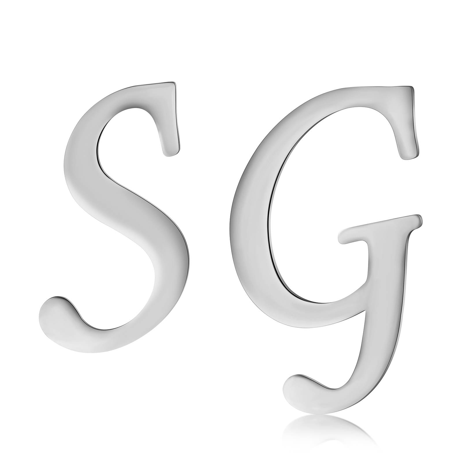 Personalised Big Letter Earring Customised 2 Letters Gifts for Her-Jessemade AU