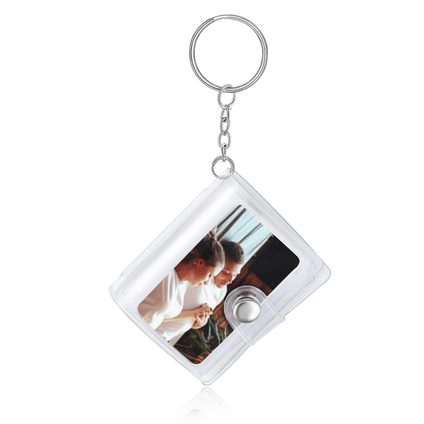 Personalised Mini Photo Album Keychain Custom 10 Photos Keychain Scrapbook  Romantic Gifts-Jessemade AU