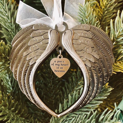 Heart Angel Christmas Decorations-Jessemade AU
