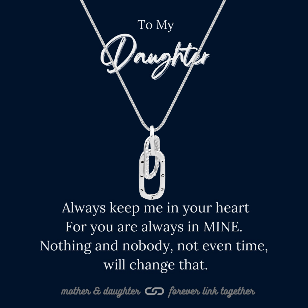 925 Sterling Silver Jessemade Forever Linked Together Necklace Best Gift For Her-Jessemade AU