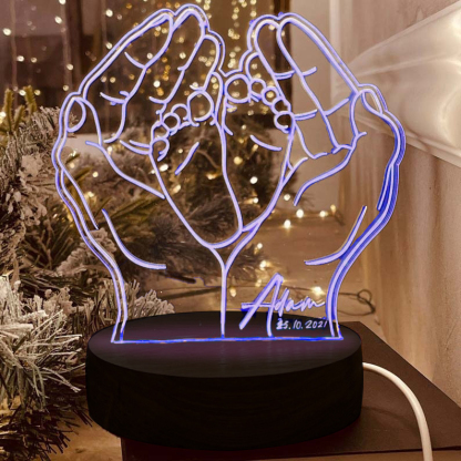 Personalised Dream Catcher Night Light Custom Name Gifts For Kids-Jessemade AU