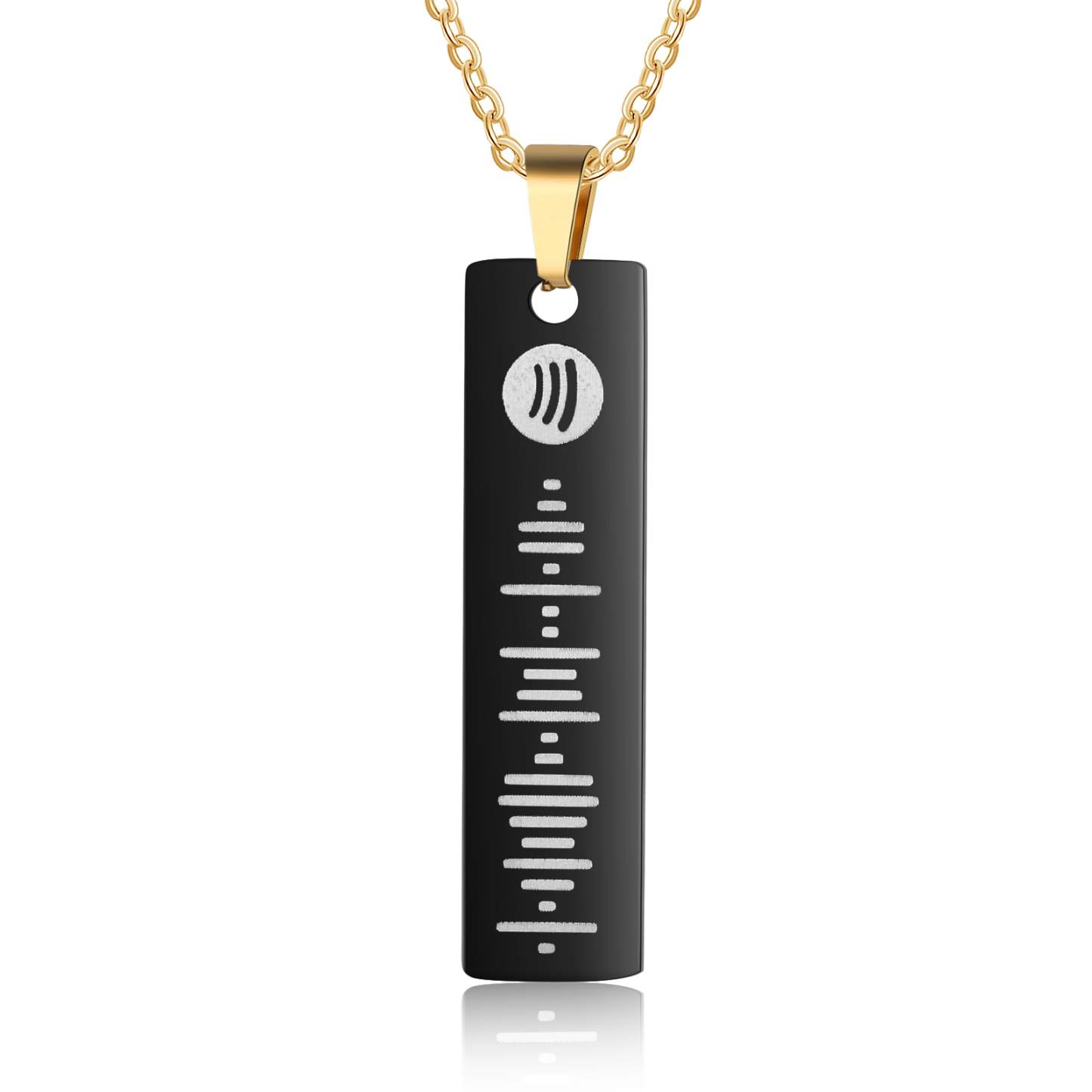 Customised Spotify code Women's Necklace For Lover-Jessemade AU