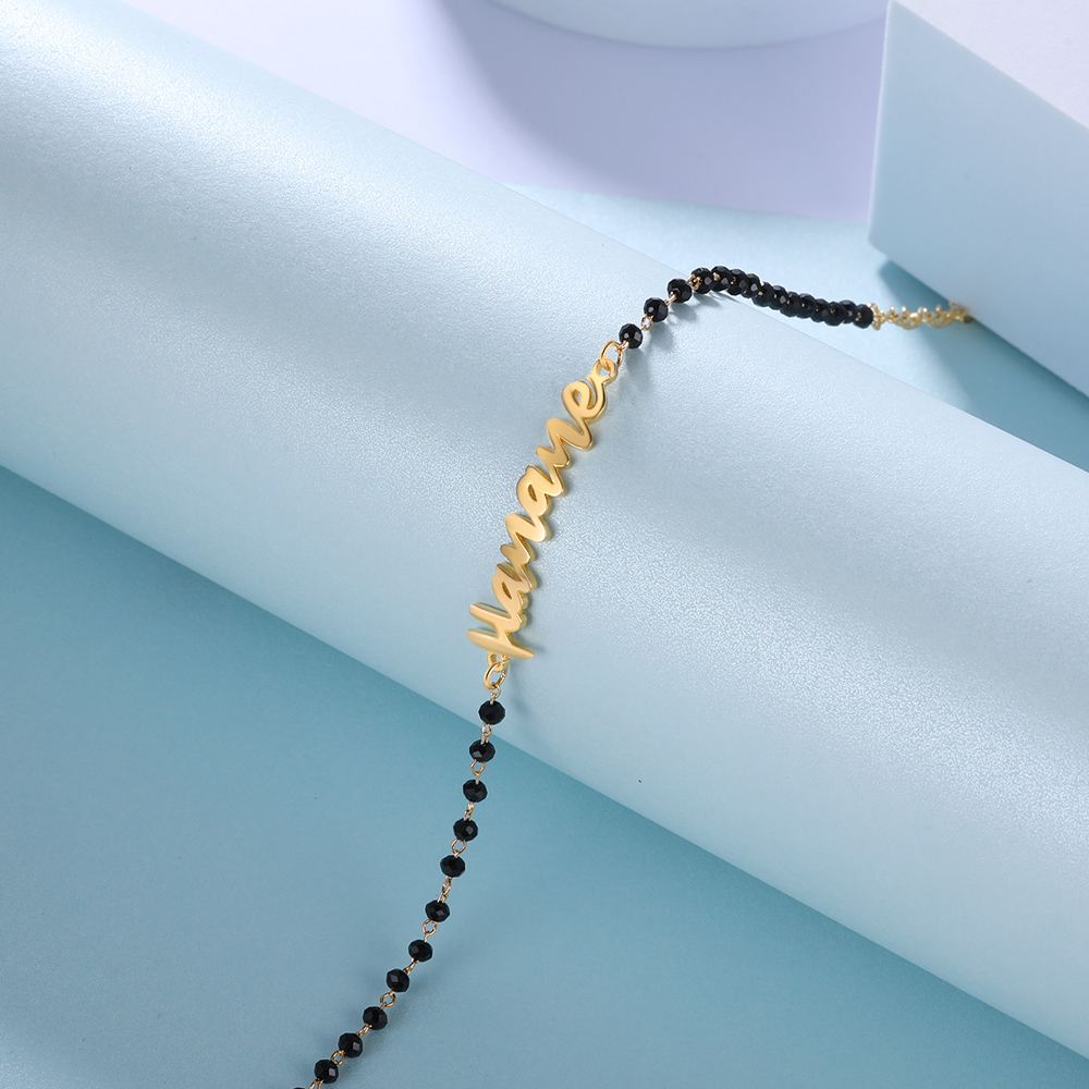 Personalised Infinity Bracelet Custom 1 Name Bracelet Gift For Women-Jessemade AU