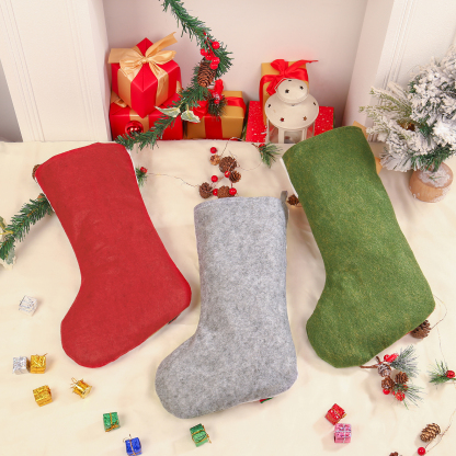 Personalised Christmas Stocking Ornaments Custom 1 Name Christmas Socks Gifts for Family Friends-Jessemade AU