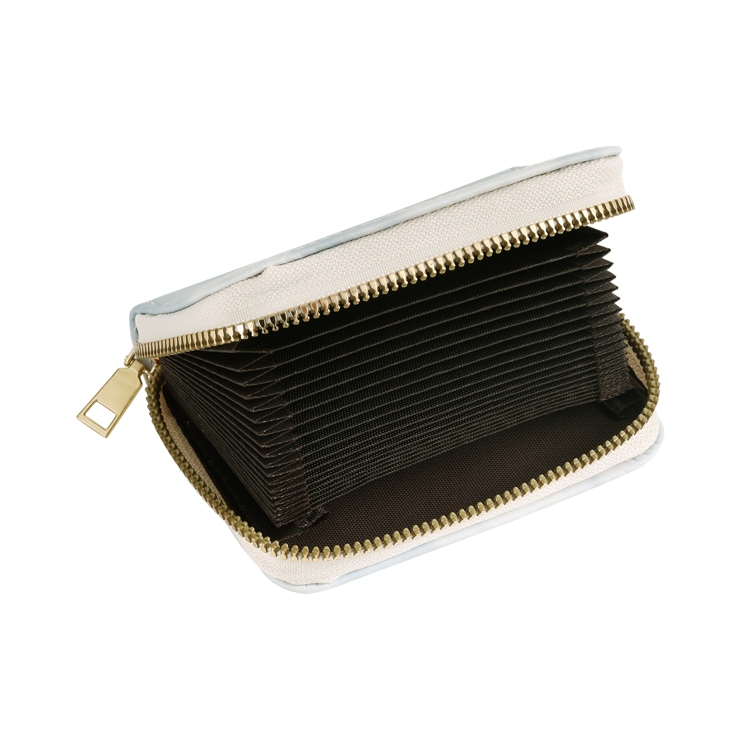 Personalised Women's Leather Wallet Custom Photo & Text Zipper Wallet Accordion Wallet Gift for Her-Jessemade AU