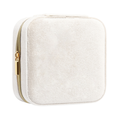 Jewelry Storage Box Blue/Pink/Green/White Travel Jewelry Box Gifts for Ladies Girls-Jessemade AU