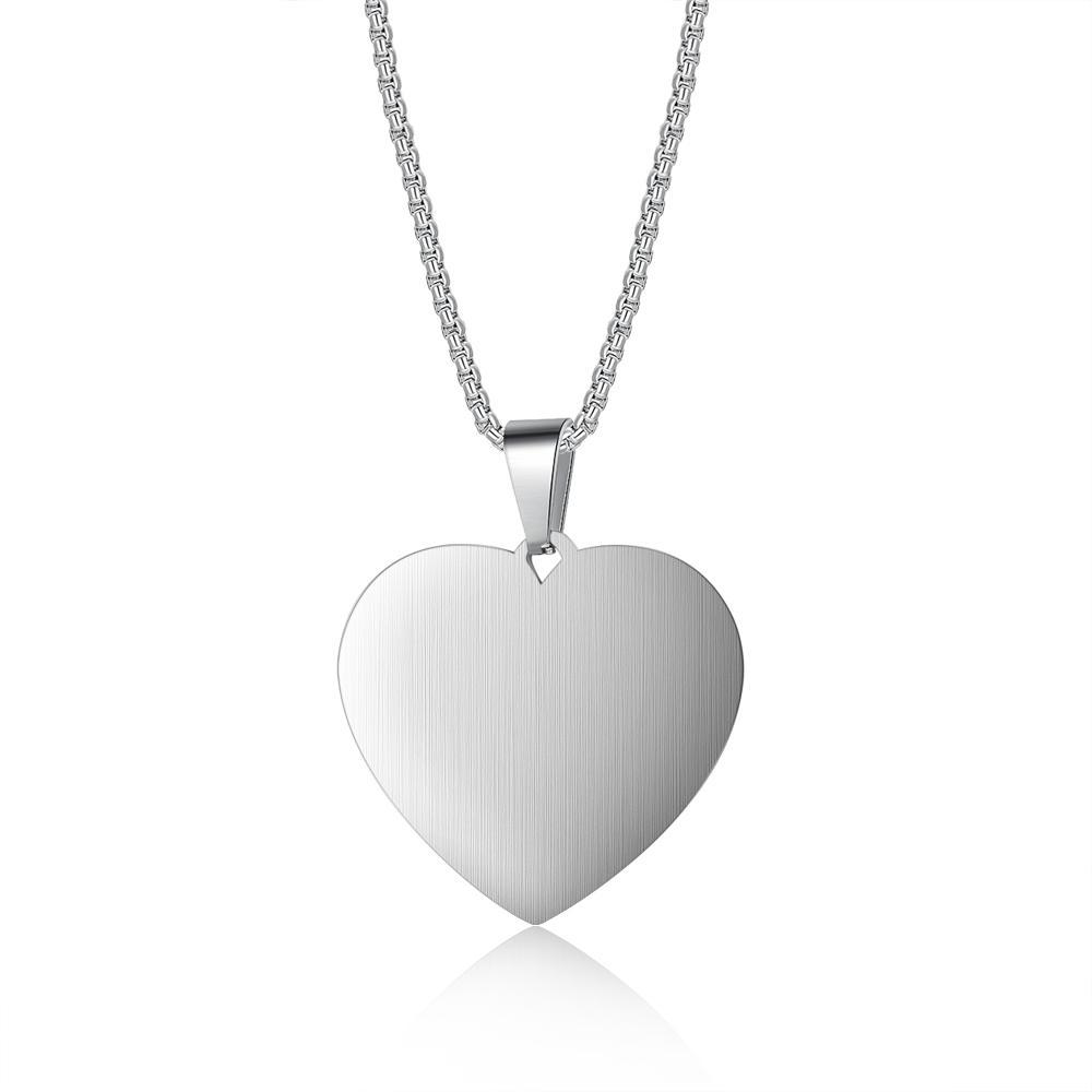 Personalised Heart Necklace Custom Photo Necklace Gifts For Her-Jessemade AU