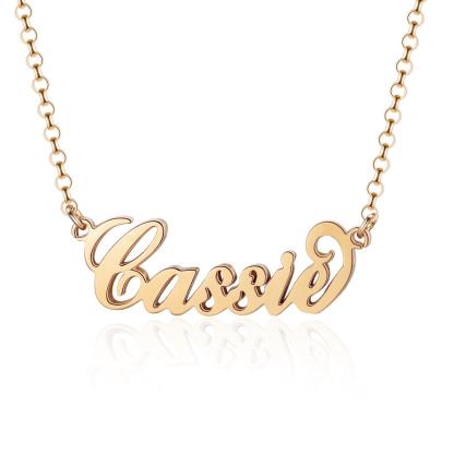 Personalised Necklace Custom 1 Name Necklace Gift For Her-Jessemade AU