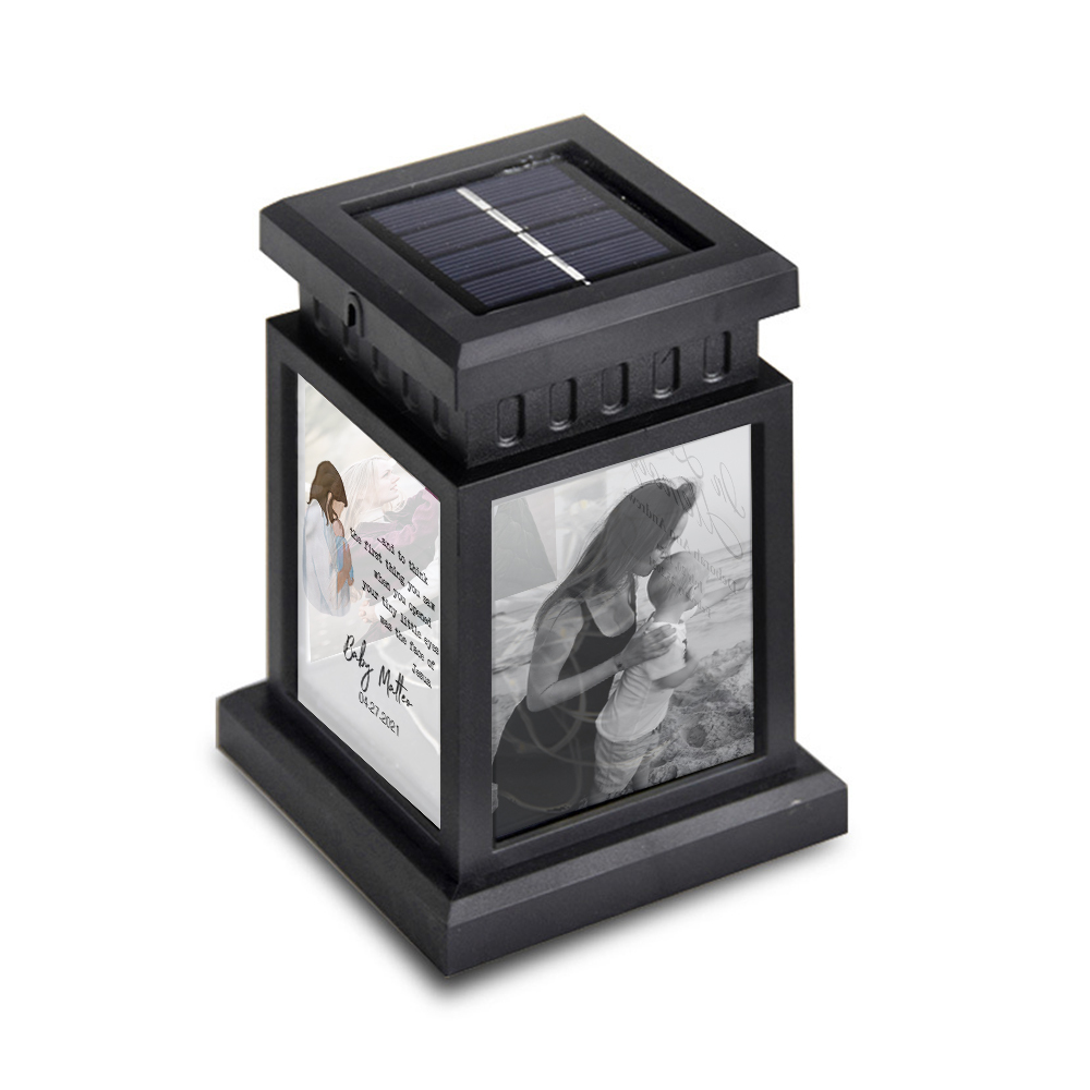 Personalised Photo Lantern Lamp Baby Loss Memorial Sympathy gift-Jessemade AU