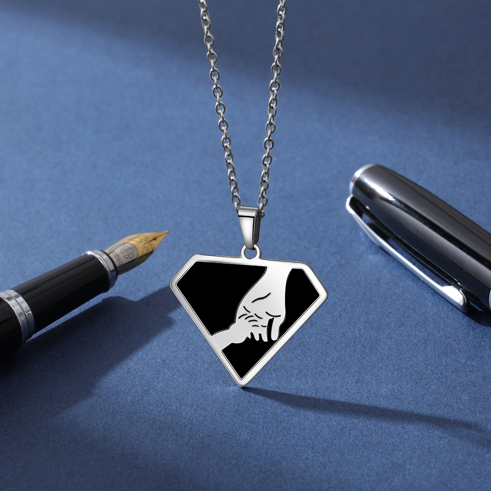 Personalised Men's Necklace For Dad-Jessemade AU