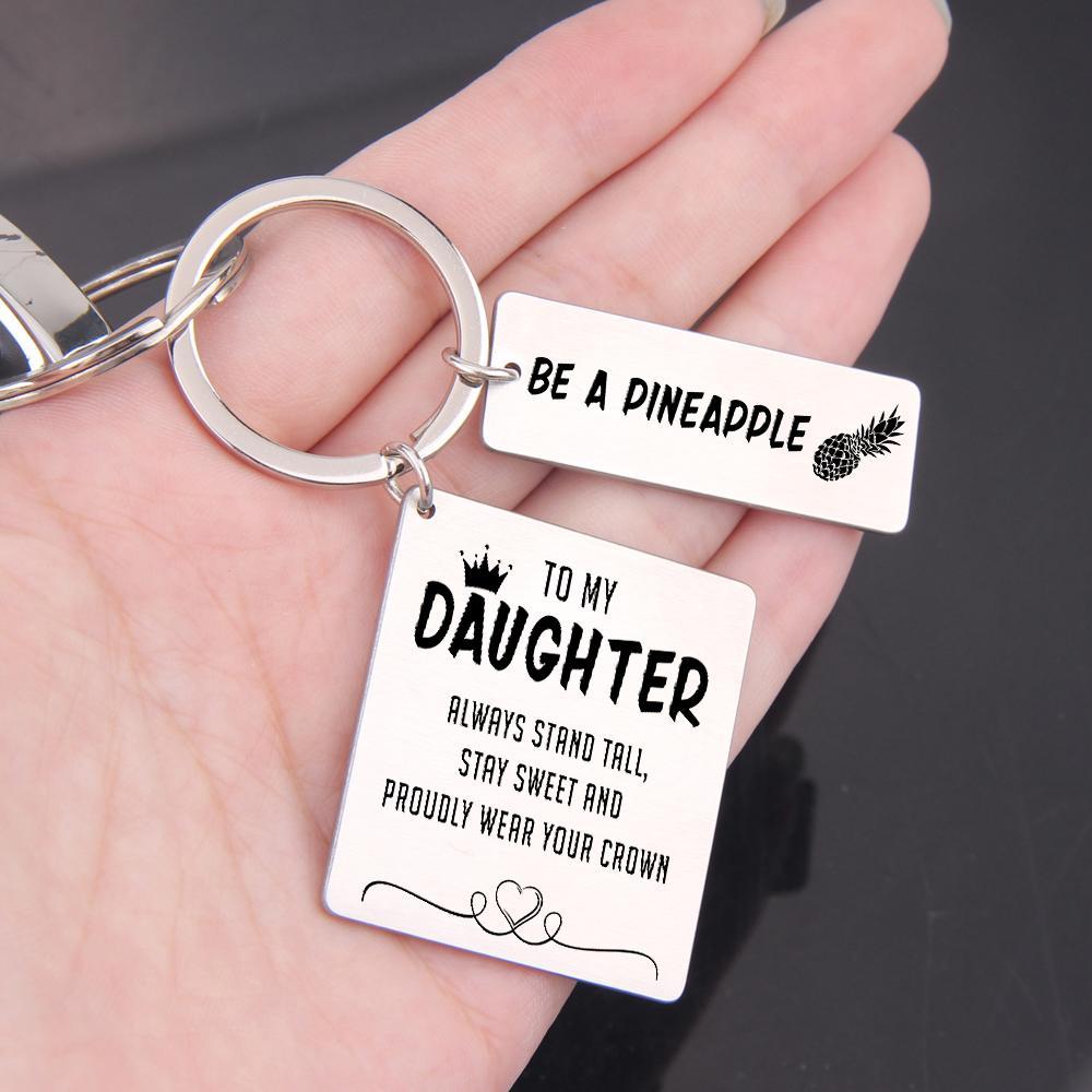 Always stand tall, stay sweet-Personalised Keychain Gifts For Daughter-Jessemade AU