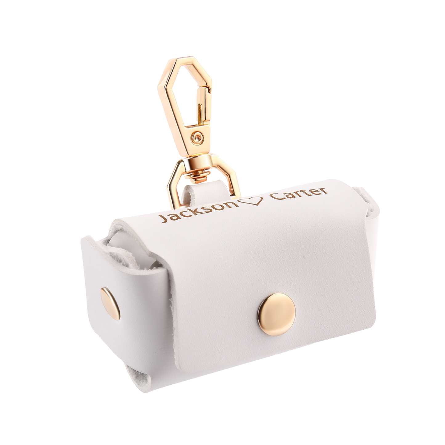 Personalised 2 Names Exquisite Jewelry Box Hold 2 Rings Gift Box Gift Packaging Box-Jessemade AU