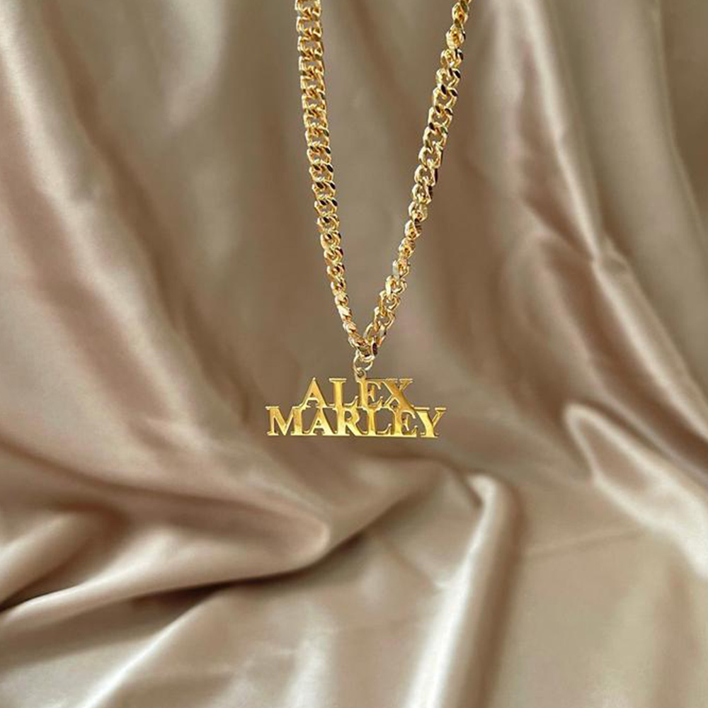 Personalised Necklace Custom 2 Names Necklace Gift For Women-Jessemade AU