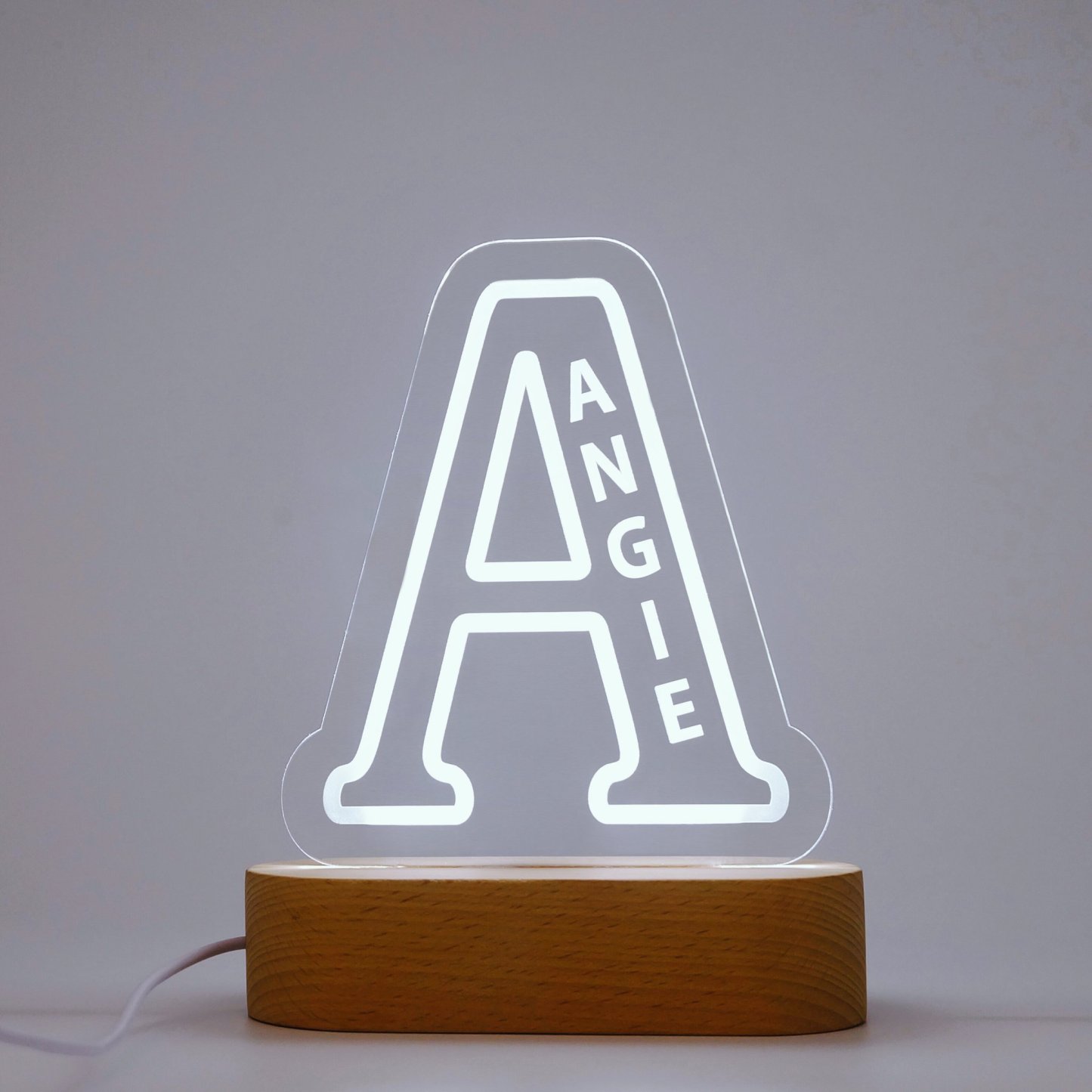 Personalised Letter Neon Night Light-Jessemade AU