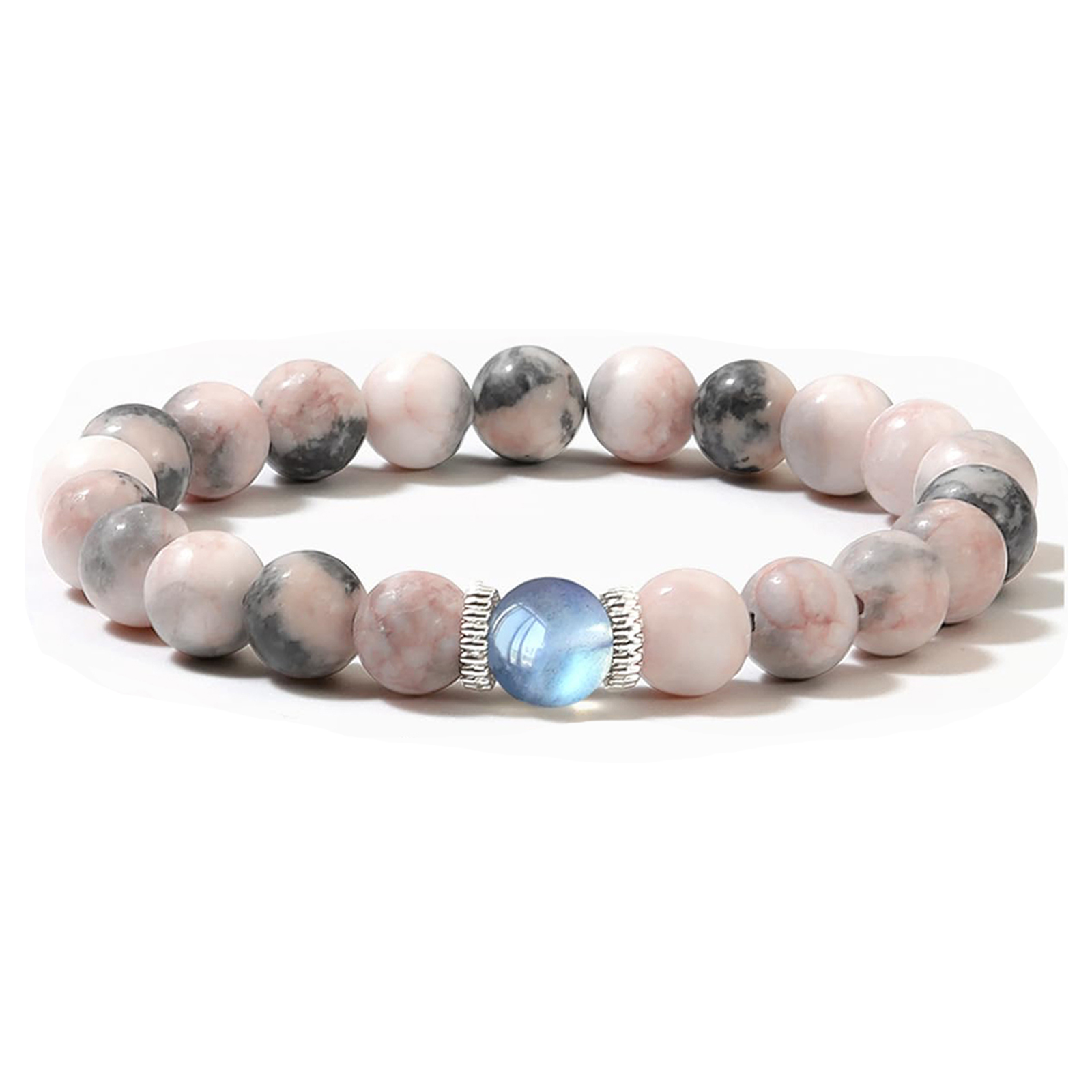 To My Daughter Bracelet Set Beaded Bracelet with Message Card Gifts for Her - Love You To The Moon & Back-Jessemade AU