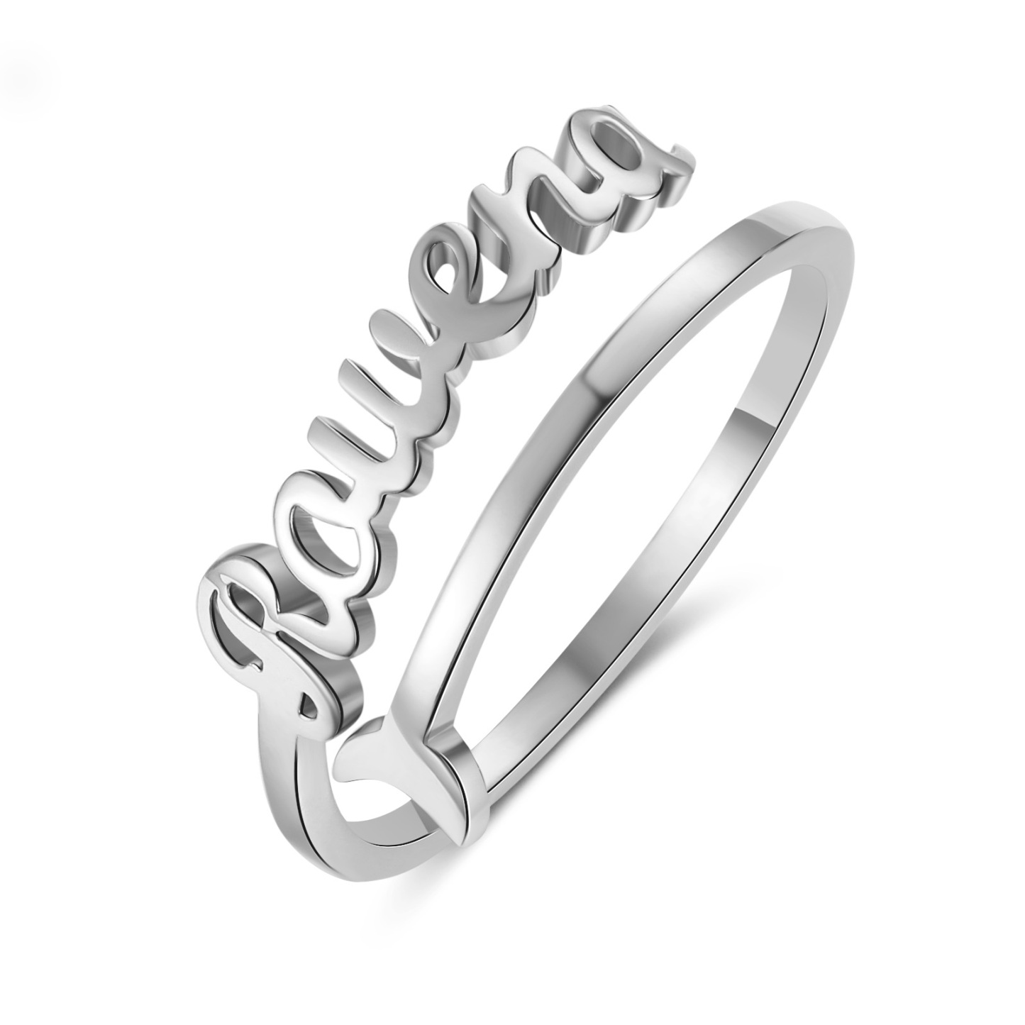 Customised Name Ring Classic Adjustable Ring for Her-Jessemade AU