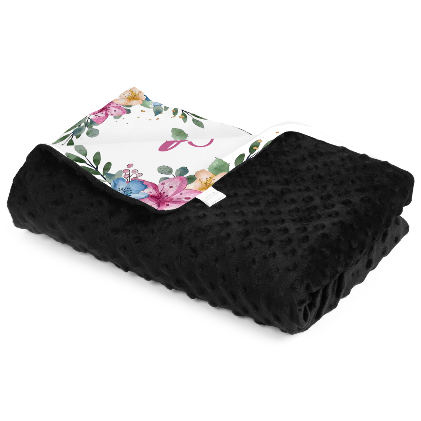 Personalised Raccoon Blanket Custom Name Cute Cartoon Blanket-Jessemade AU