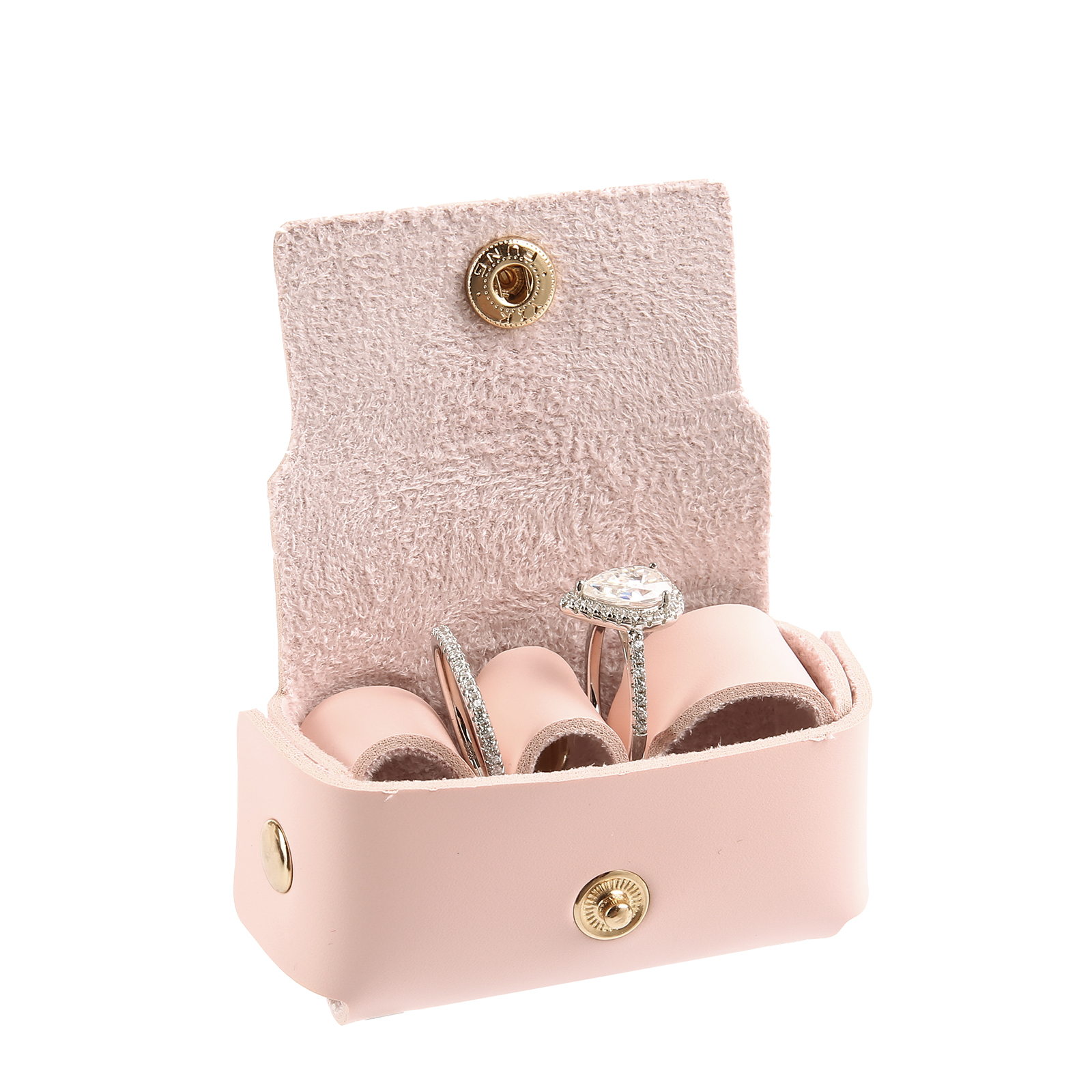 Personalised 2 Names Exquisite Jewelry Box Hold 2 Rings Gift Box Gift Packaging Box-Jessemade AU