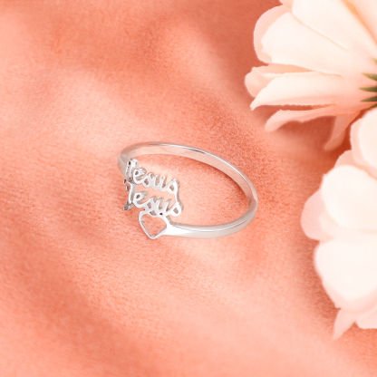 Personalised Family Name Ring Custom 2 Names Best Gift For Women-Jessemade AU