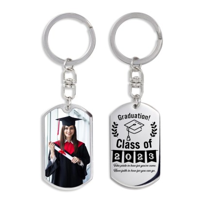 Graduation Keychain Personalised Photo Keychain for Her/Him-Jessemade AU