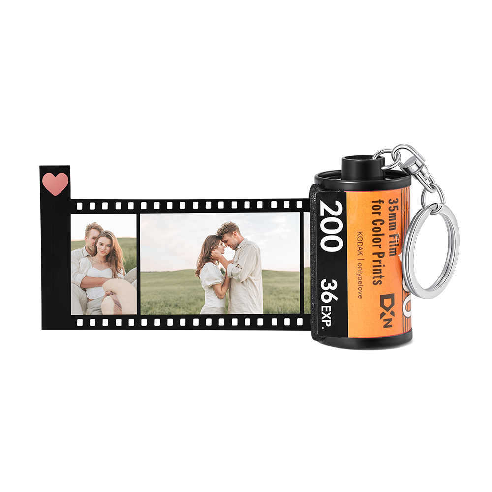 Personalised Film Camera Roll Keychain Custom 15 photos Keychain Gifts For Her-Jessemade AU