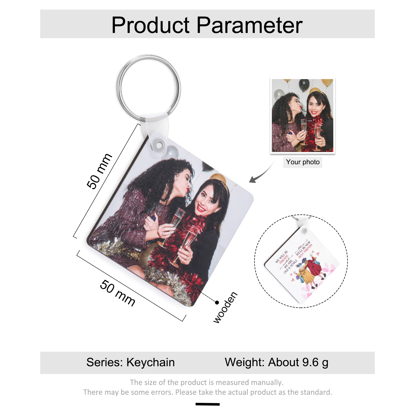 Personalised Photo Keychain Gifts For Her-Jessemade AU
