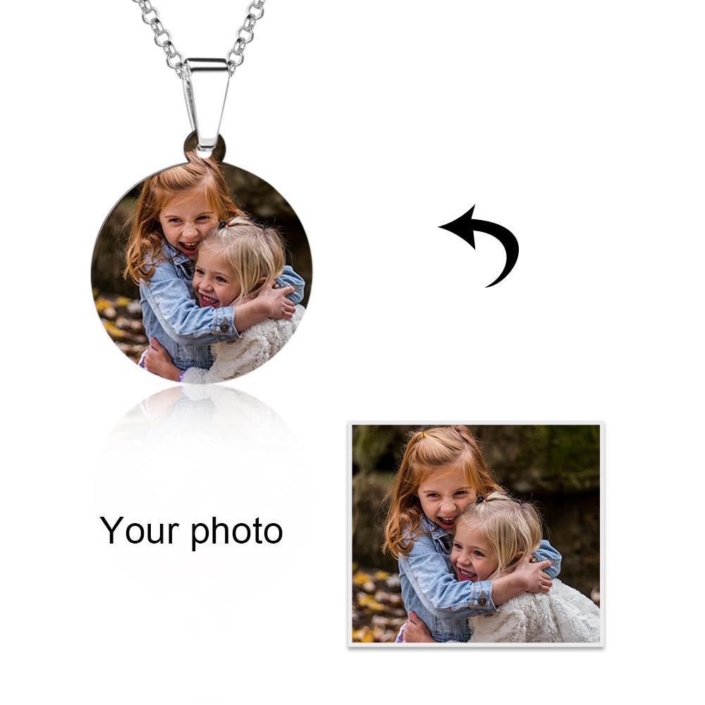 Personalised Heart Necklace Custom Photo Necklace Gifts For Her-Jessemade AU