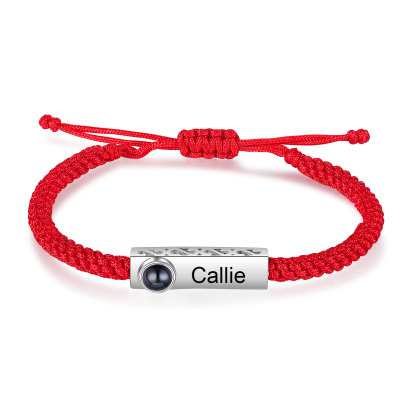 Personalised Projection Bracelet Custom Photo Couple Bracelet Creative Gift for Her-Jessemade AU