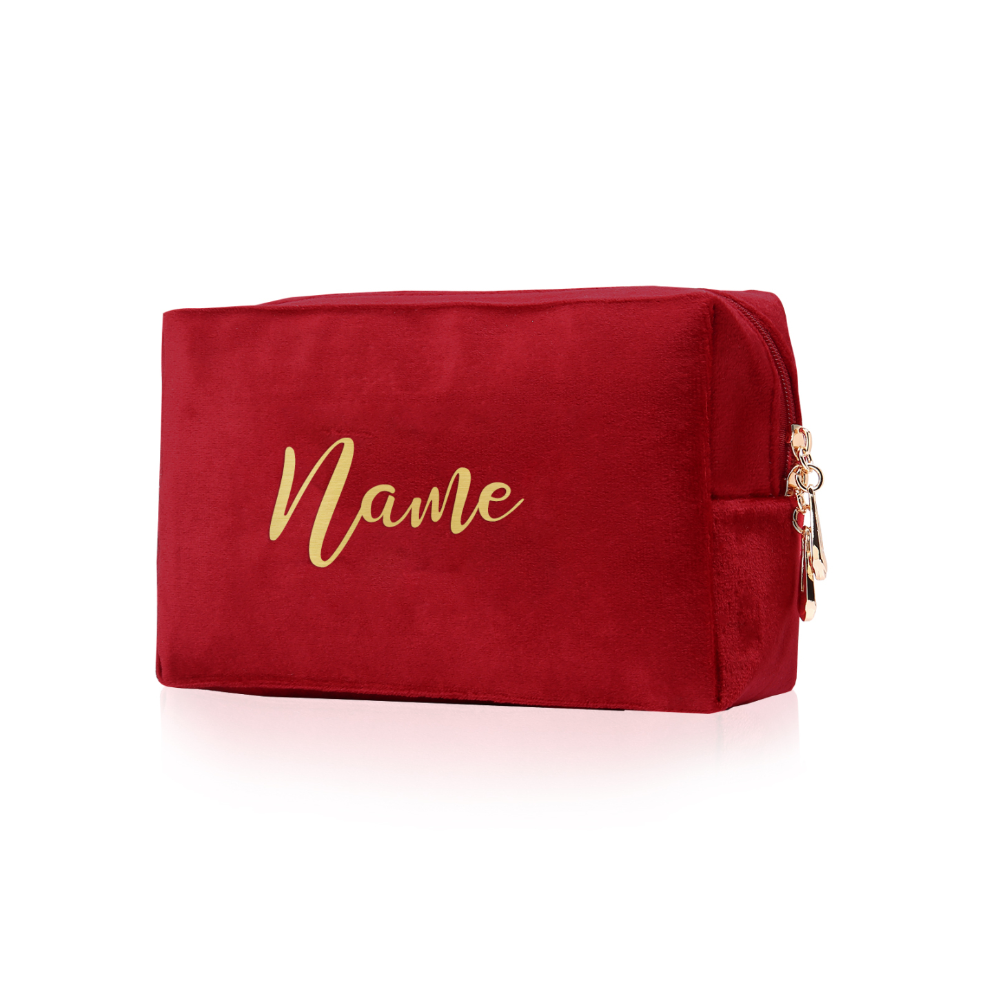 Personalised Name Cosmetic Bag Zipper Makeup Bag Jewelry Storage Bag Gifts for Ladies Girls-Jessemade AU
