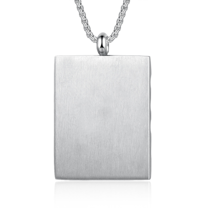 Personalised Photo Necklace Custom Message Gifts For Her-Jessemade AU