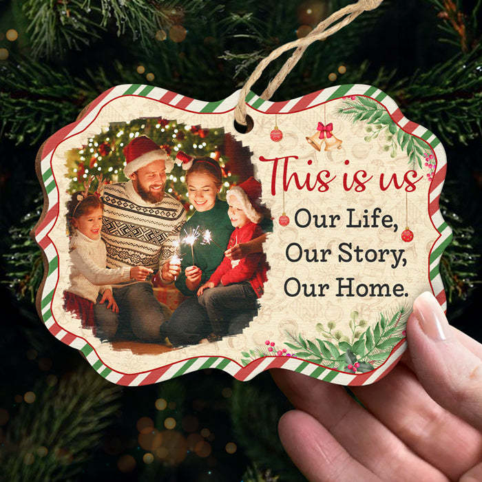 Personalised Photo Christmas Ornament Custom photos Gifts for Family-Jessemade AU