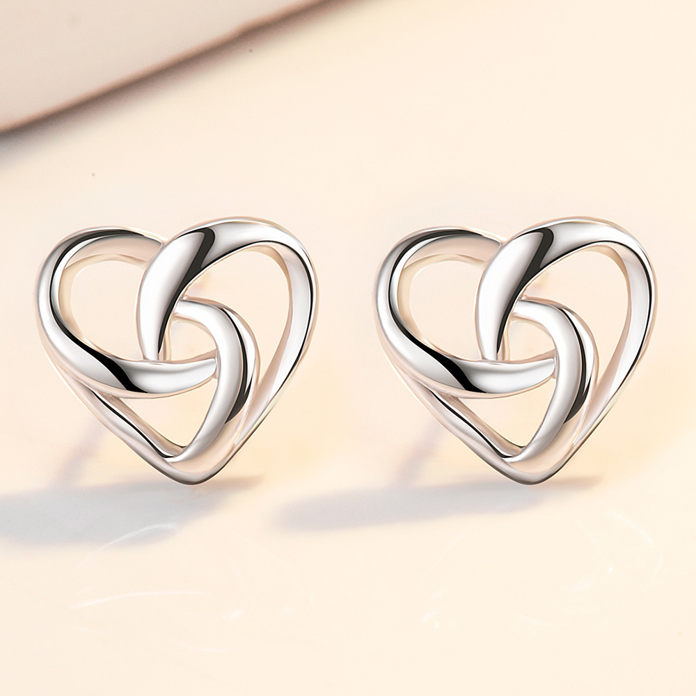 Women's Earrings Heart Earrings Birthday Mother's Day Gifts for Her-Jessemade AU