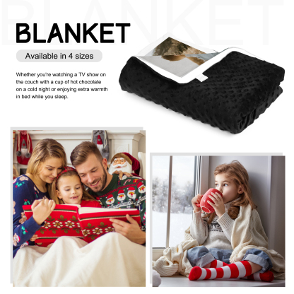 Personalised Couple Blanket Custom Photo Romantic Gift For Her-Jessemade AU