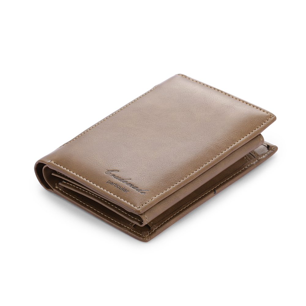 Men's Photo Custom Wallet Brown Personalised Gifts-Jessemade AU