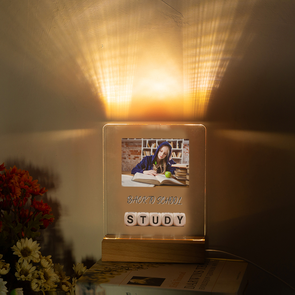 Back To School-Personalised Photo Night Light-Jessemade AU