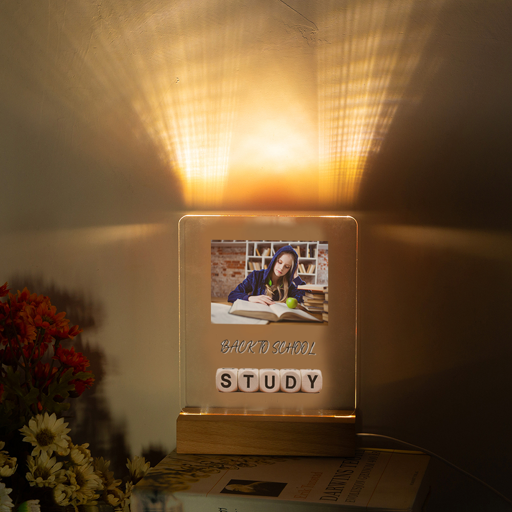 Back To School-Personalised Photo Night Light-Jessemade AU