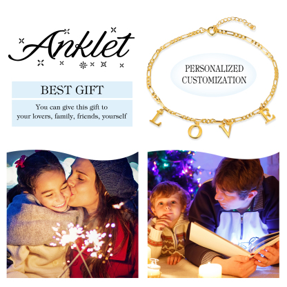 Personalised Name Anklet For The Summer-Next Life Meet Again-Jessemade AU