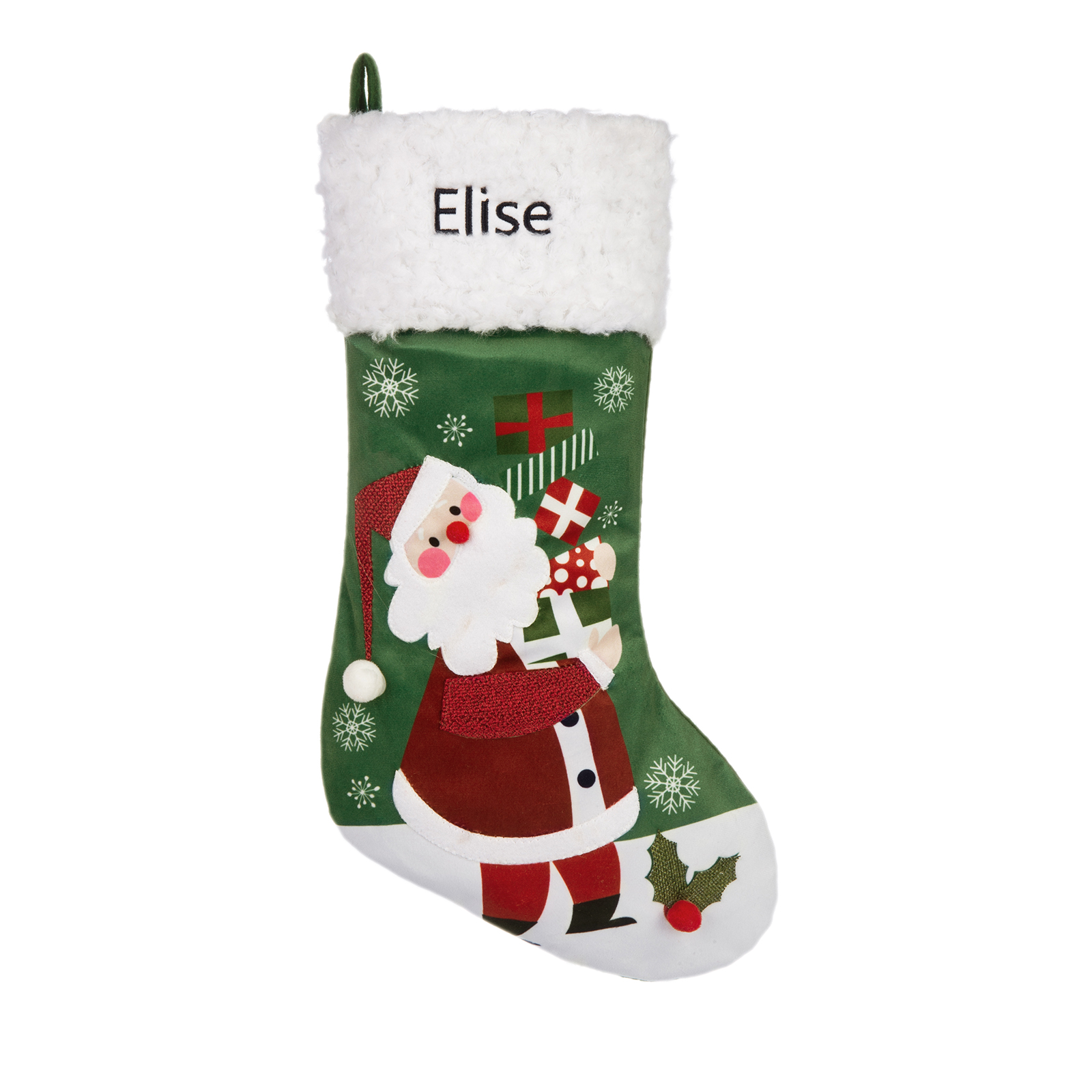 Customised 1 Name Christmas Stockings Ornaments Fireplace Decor Personalised Christmas Gifts for Family Friends-Jessemade AU