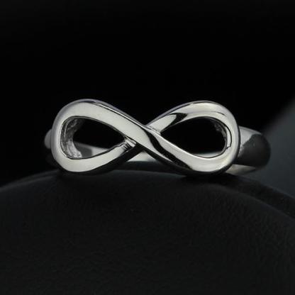 Infinity Love Promise Ring Sizes 5-12 For Women-Jessemade AU