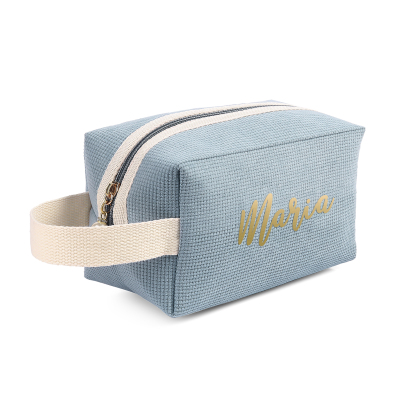 Personalised Name Cosmetic Bag Custom Makeup Bag Zipper Storage Bag Gifts for Ladies Girls-Jessemade AU