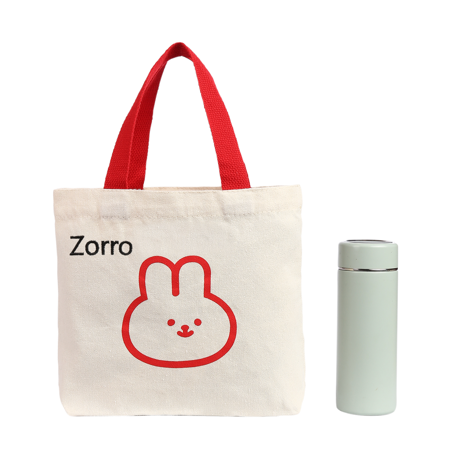 Personalised Bunny Tote Bag Customised with Name Bunny Handbag Easter Gifts-Jessemade AU