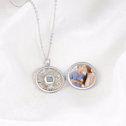 Personalised 100 Languages Projection Necklace Engraved  " I LOVE YOU"  Gifts For Her-Jessemade AU