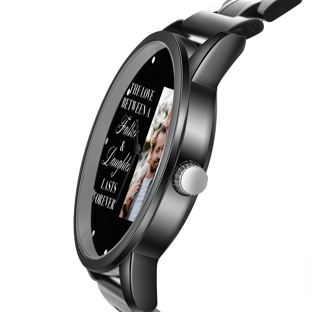 Personalised Photo Watch Custom 1 Photos Mechanical Watch Gifts for Him-Jessemade AU