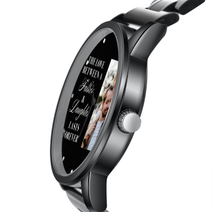 Personalised Photo Watch Custom 1 Photos Mechanical Watch Gifts for Him-Jessemade AU