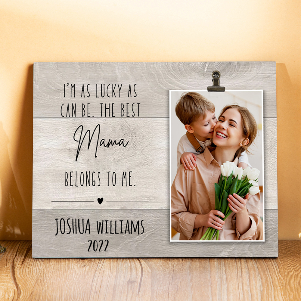 Personalised Picture Board Customised Photos Keepsake Wood Signs Photo Frame Gifts For Mother-Jessemade AU