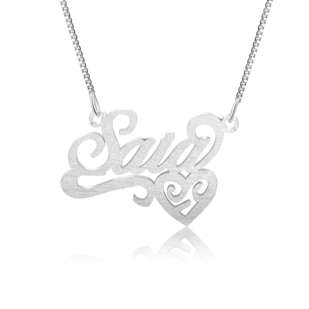 Personalised Necklace Custom 1 Name Necklace Gift For Women-Jessemade AU