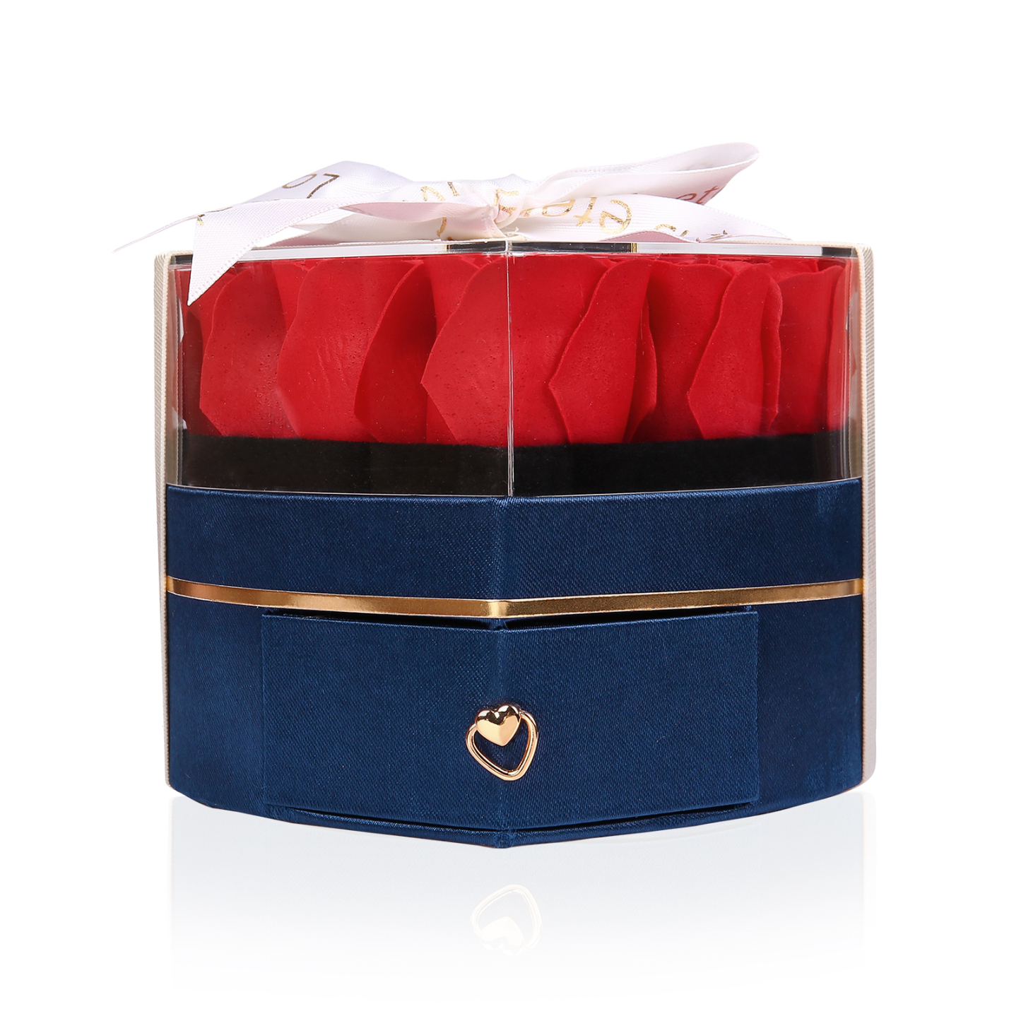 Rose Exquisite Jewelry Box Storage Box Valentine's Day Gift Packaging Box-Jessemade AU