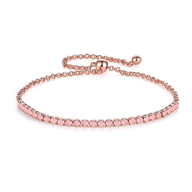 Cubic Zirconia Tennis Bracelet For Women-Jessemade AU